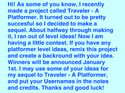 Level Ideas!