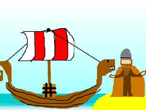 Viking long boats remix