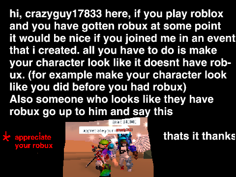 Join me in the event i made