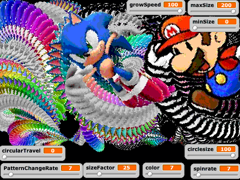 Outrageous Randomizing Screen Saver