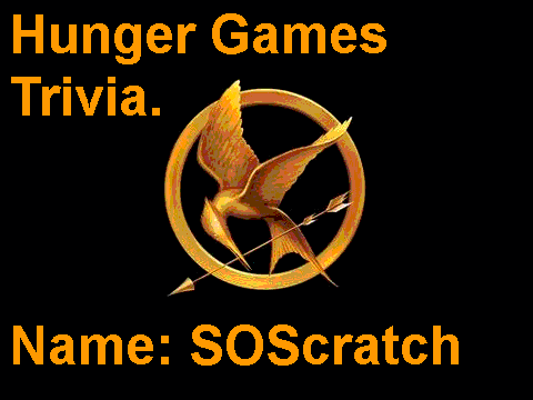 Hunger Games Trivia Part one