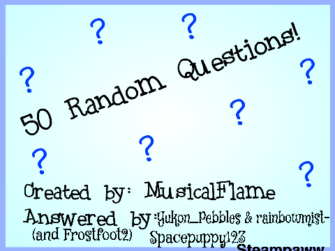 *|+| 50 Random Questions |+|*  remix remix