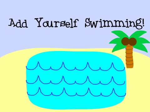 Add Yourself Swimming!