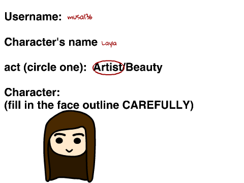 L.X.P beauty/art pagent signups! remix