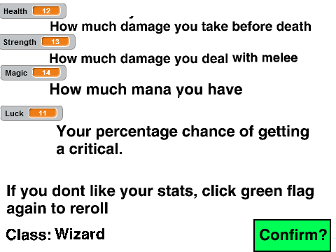 Awesome! Stat rollings system for RPGs v3