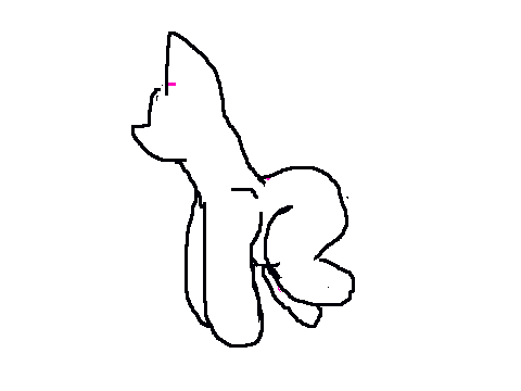 pony runcycle lineart