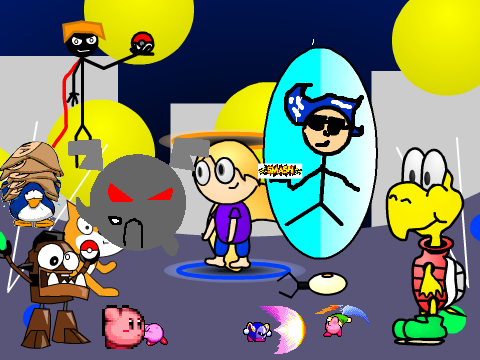 Add yourself with some stuff from video games you like!