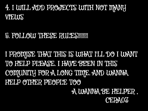 My letter to the scratch team