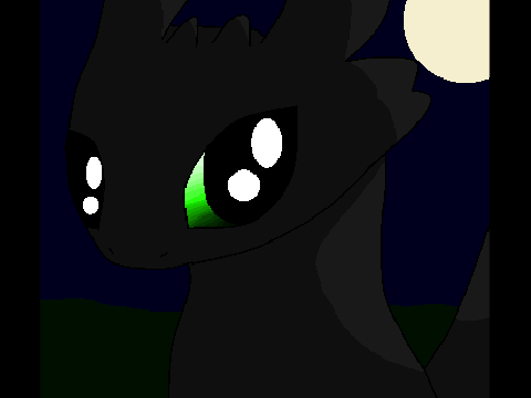 SpeedpaintFirestorm's entry for toothless CC
