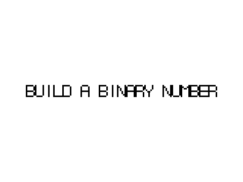 Build a Binary Number