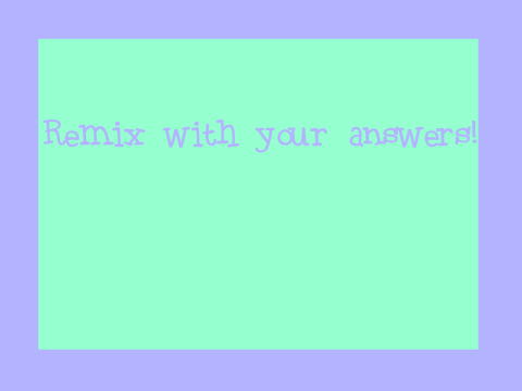 ✯Which Letter Are You✯? remix