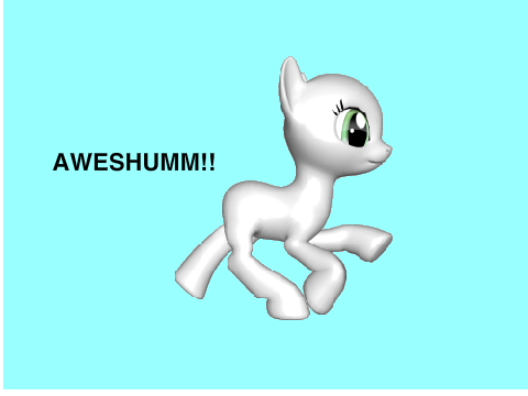 3d pony coloring contes ex tremly hard! remix