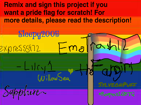 Sign If You Support The LGBTQ+ community 