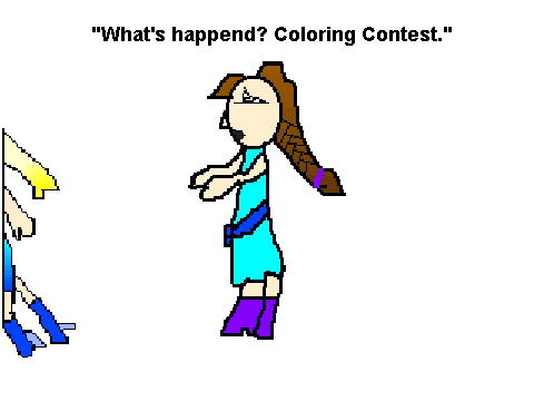What's happened Coloring Contest