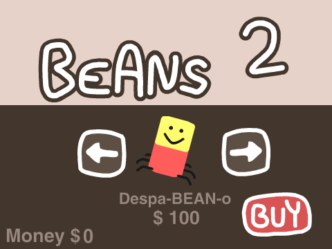 green Beans 2 with 3 new charters