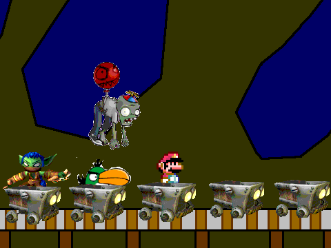 Add Yourself Riding A Mine Cart!