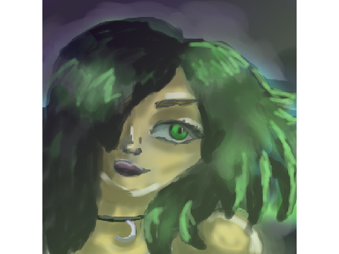 meia but with black hair