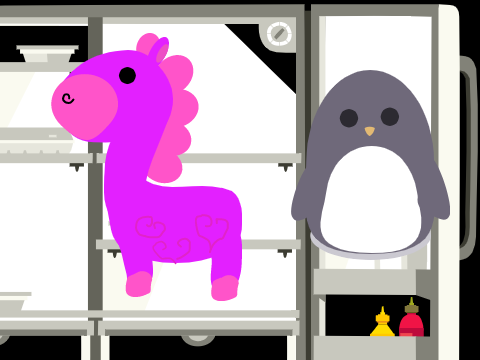 Horsey and Penguin