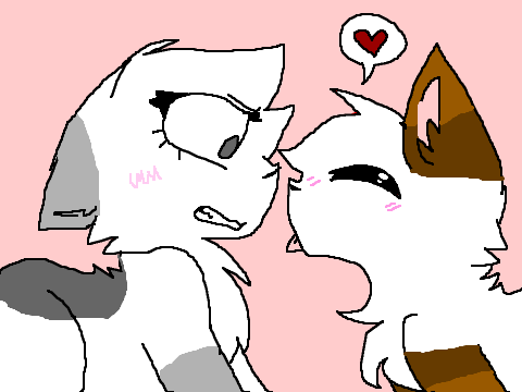 Colored lineart~Shatteredflight and Tigeroak ~