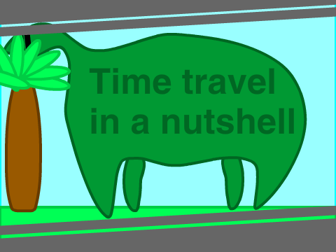 Time travel in a nutshell
