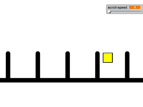 Side-scrolling platformer engine