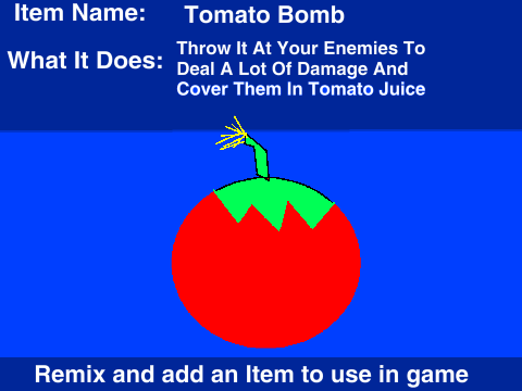 ForkKnife Item: Tomato Bomb