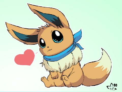 Ginger the Eevee