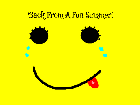 I'm back