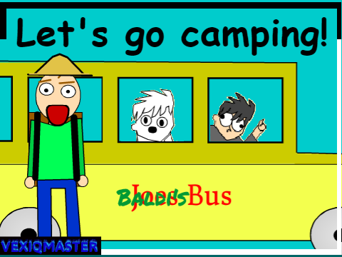 Baldi's Basic Animation: Let's go camping  