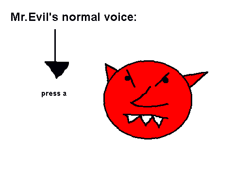 Mr.Evil talks! DEMO