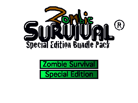 Zombie Survival Title Screen