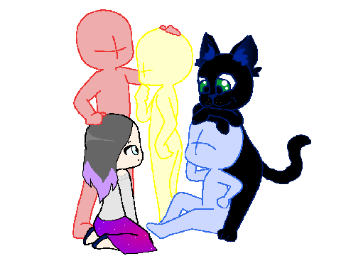 *Add Yourself!* remix as a cat person