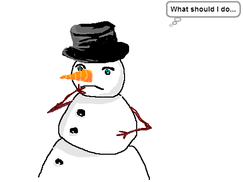 Dancing Snowman!