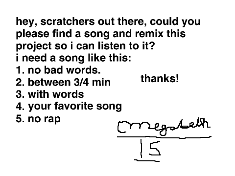 need songs! Here - Slipped Away