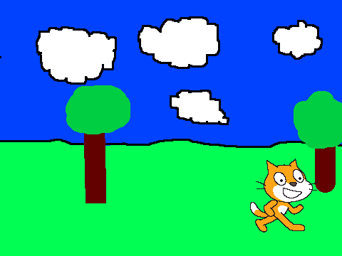 Who is scratch running from?