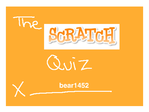 The Scratch Quiz!