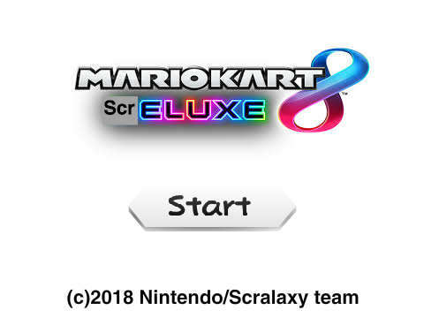 Mario kart 8 Screluxe v. 0.0.1