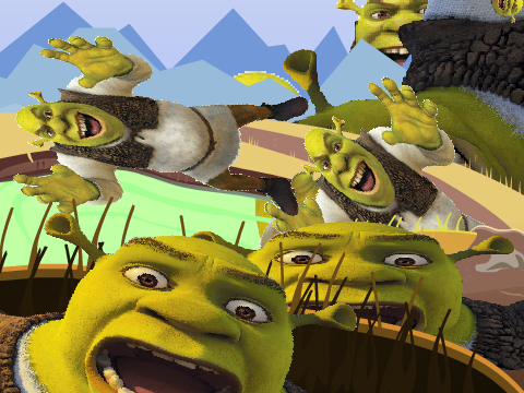 Shrek Hills -- a Parallax remix
