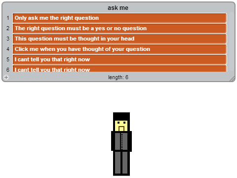 Ask me