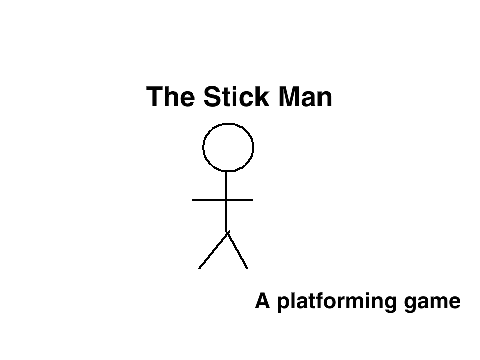 The stick-man (a platforming game)