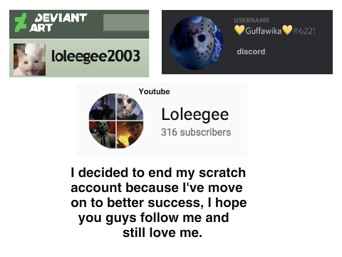 The end of my scratch account 