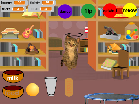 cat virtual pet
