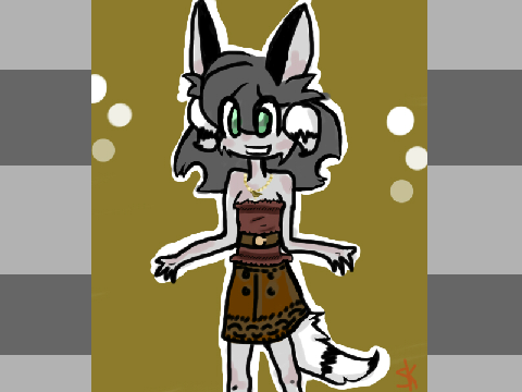 Cute Racoon Girl Thingy IDK :1