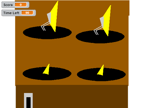 Whack a Cat Game