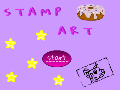 Stamp Art - Scratch Edition