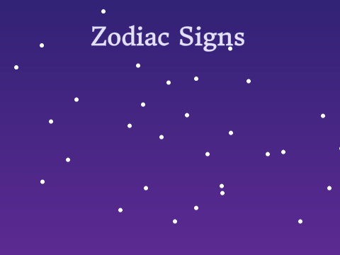 Zodiac Signs