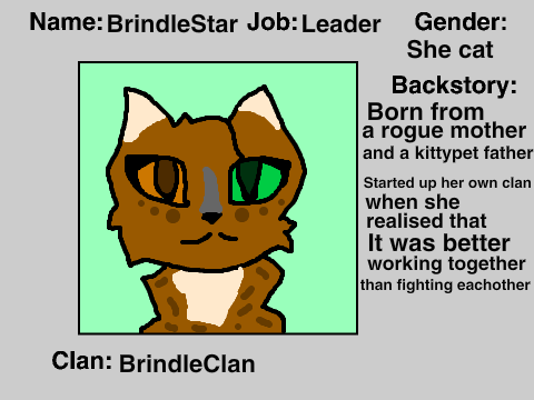 Cat Tablet  Brindlestar