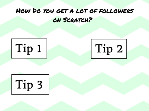 Tips on getting followers on Scratch!