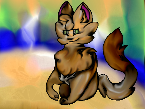 I like playing with the smude tool