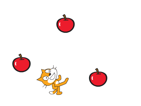 eating apples 